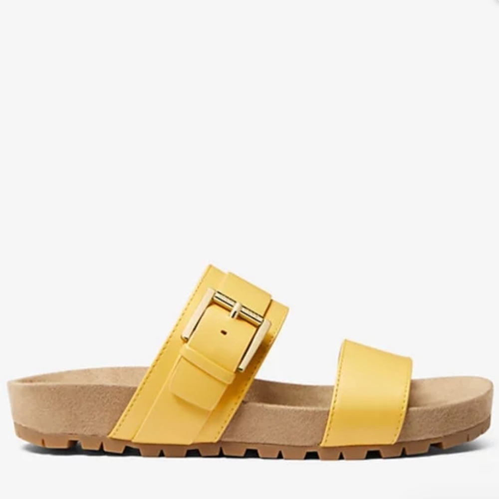 Michael Kors Faux Leather Sandal - Picture 2 of 3